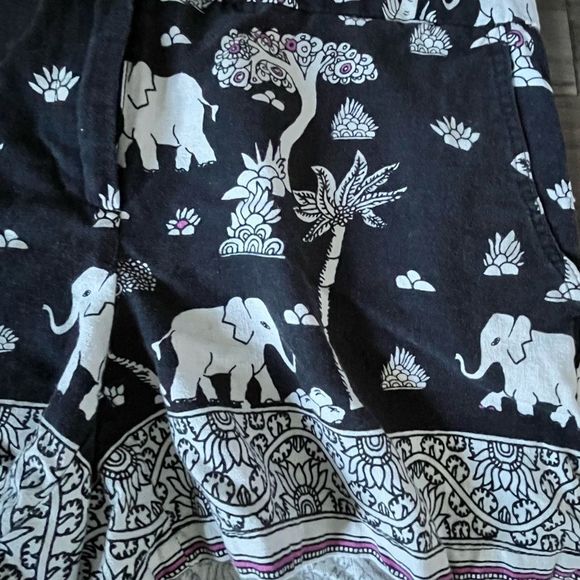 LOFT linen printed shorts - Picture 3 of 5